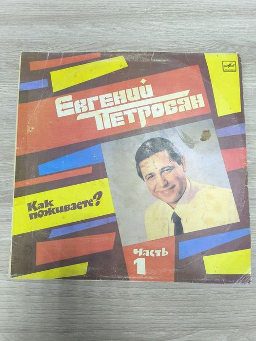 Виниловые пластинки большие