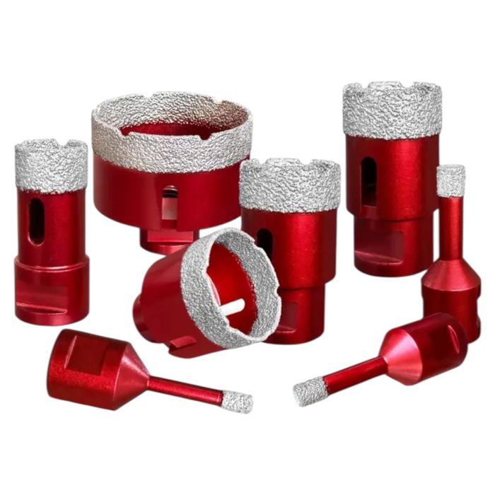 Комплект 16бр Диамантени Боркорони / Свредла за Плочки,Мрамор и Гранит