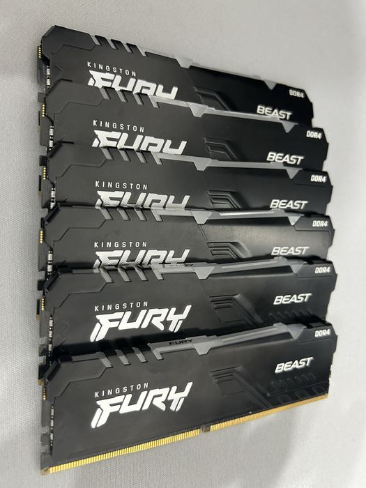 Kit 2x8gb ddr4 3200mhz cl16 kingston fury beast