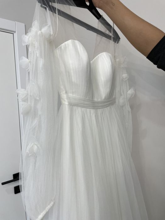 Очень нежное свадебное платье