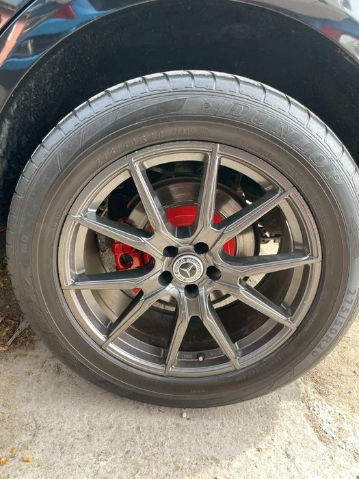 "20" джанти 5х112 за Mercedes, 275/50 R20, прави, с гуми Dunlop