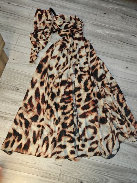 Rochie lunga asimetrica