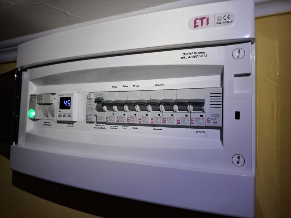 Inlocuire / schimbare tablou electric de sigurante  Navodari