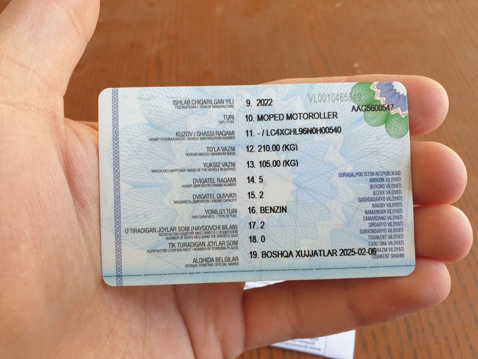 Скутер Bikeland benzin