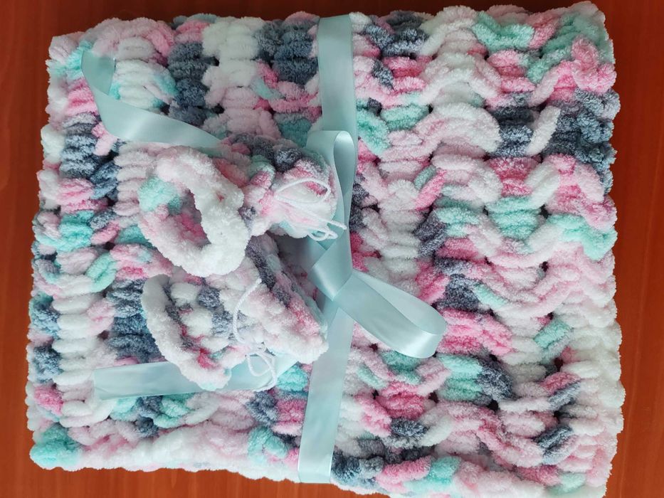 Бебешко одеало и терлички от Alize puffy