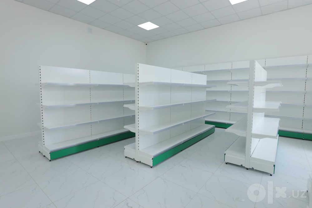 Стеллаж железный savdo tokcha комплект полок metall jihozlar