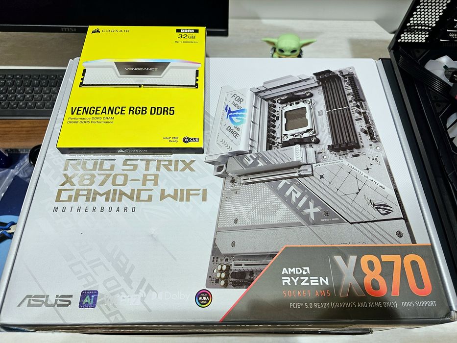 мат платы Asus ROG, Msi X870 и B850