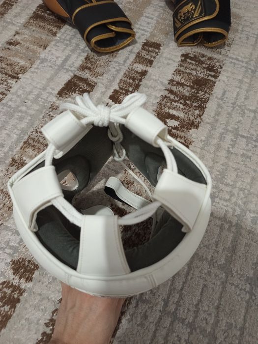 Боксерский шлем с бампером