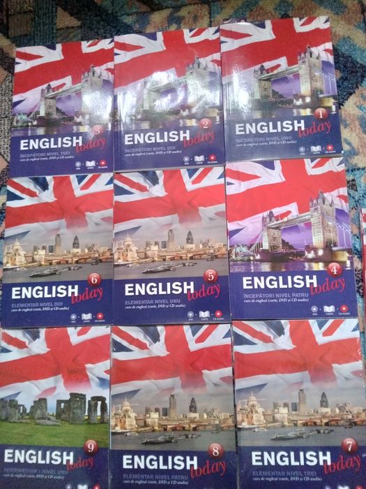 Vand cursuri Lb.engleza.10 volume+CD-urile aferente fiecarui volum.