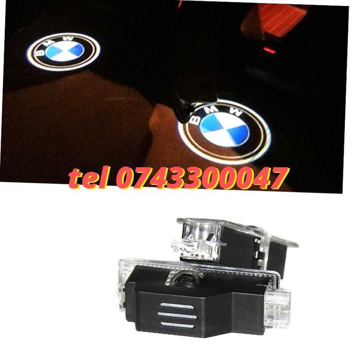 Lampa Logo Holograma Emblema Led Portierausa Bmw E90 E91 E92 E93 E60