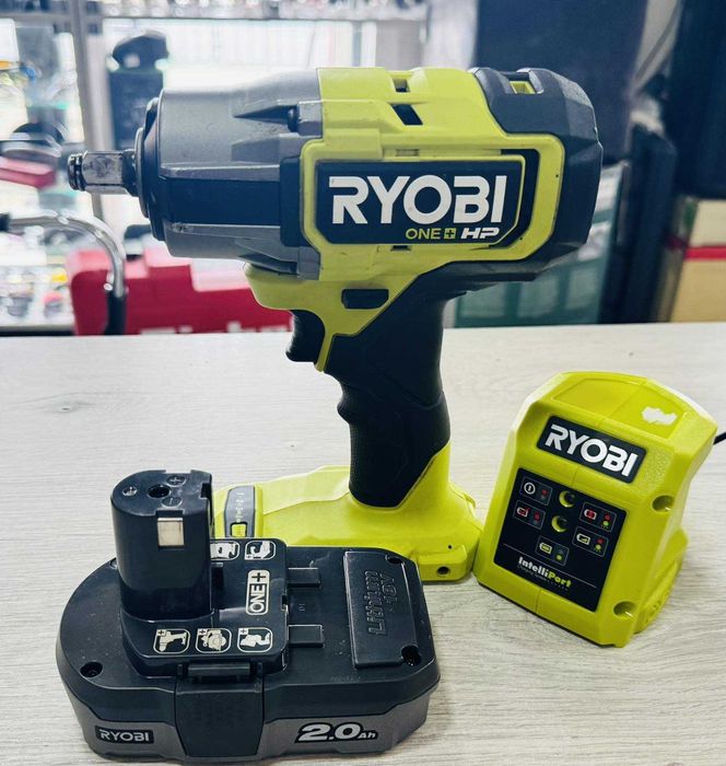 Акумулаторен Безчетков Ударен Гайковерт Ryobi RIW18X-0 - 18V, 700 Nm