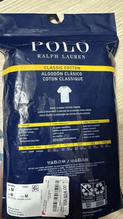 Футболки Ralph Lauren set 3шт 10-12лет