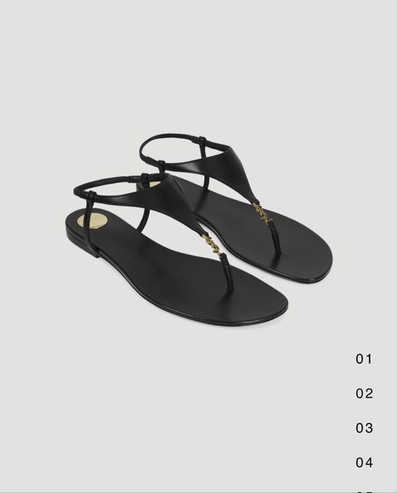 Сандали Saint Laurent
