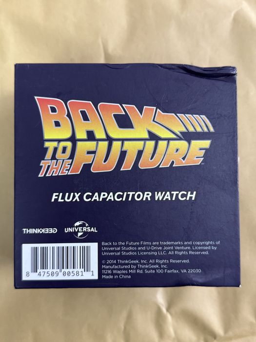 Ceas de colectie - BACK TO THE FUTURE (Flux Capacitor)