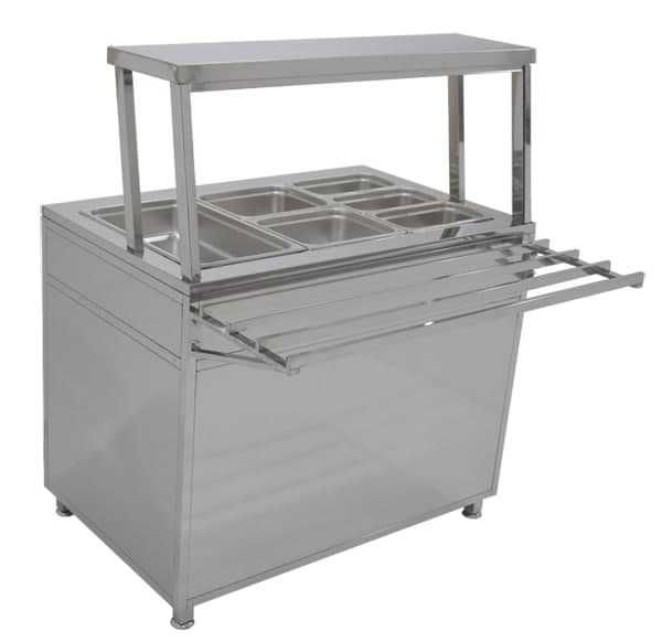 Мойка ресторанная двух секционная. Нержавейка №1