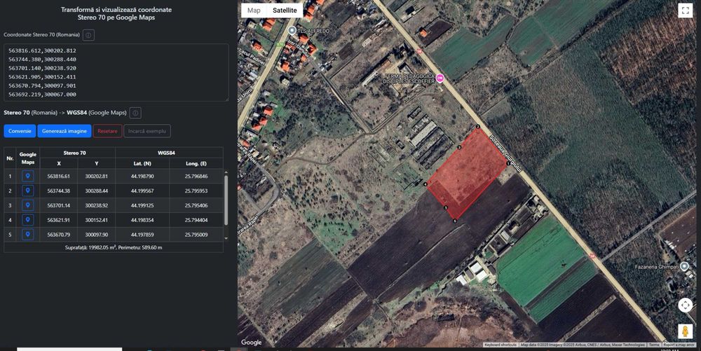 teren de vanzare GHIMPATI