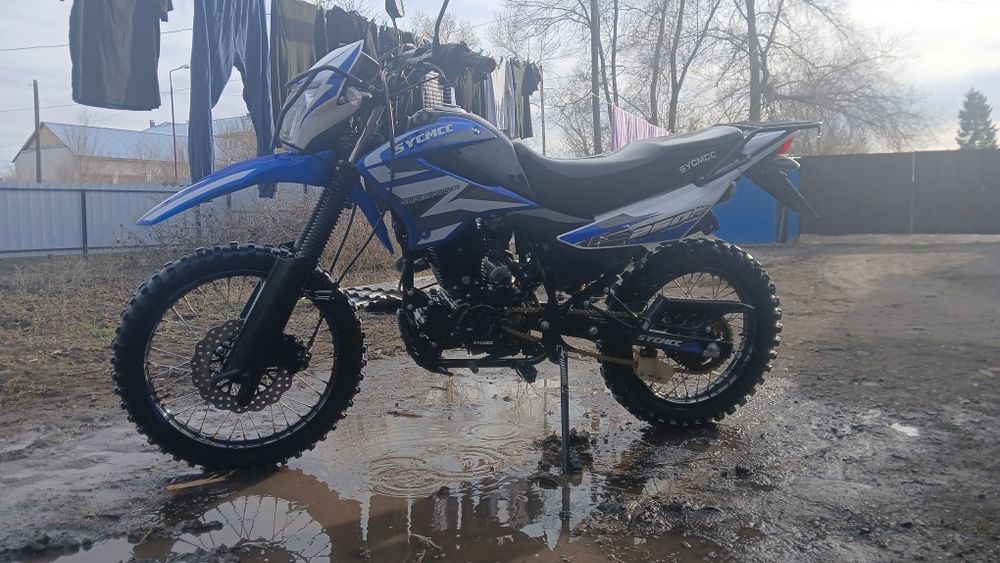 Продам эндуро мотоцикл sycmcc