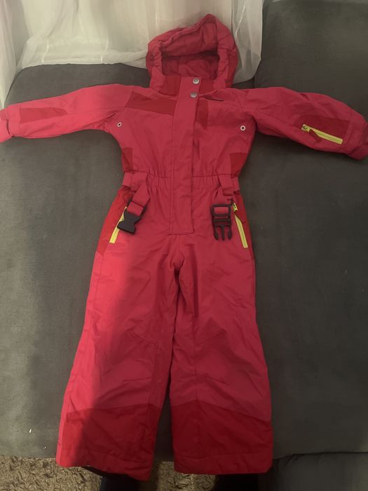 Salopeta fetite iarna Ski Brugi roz