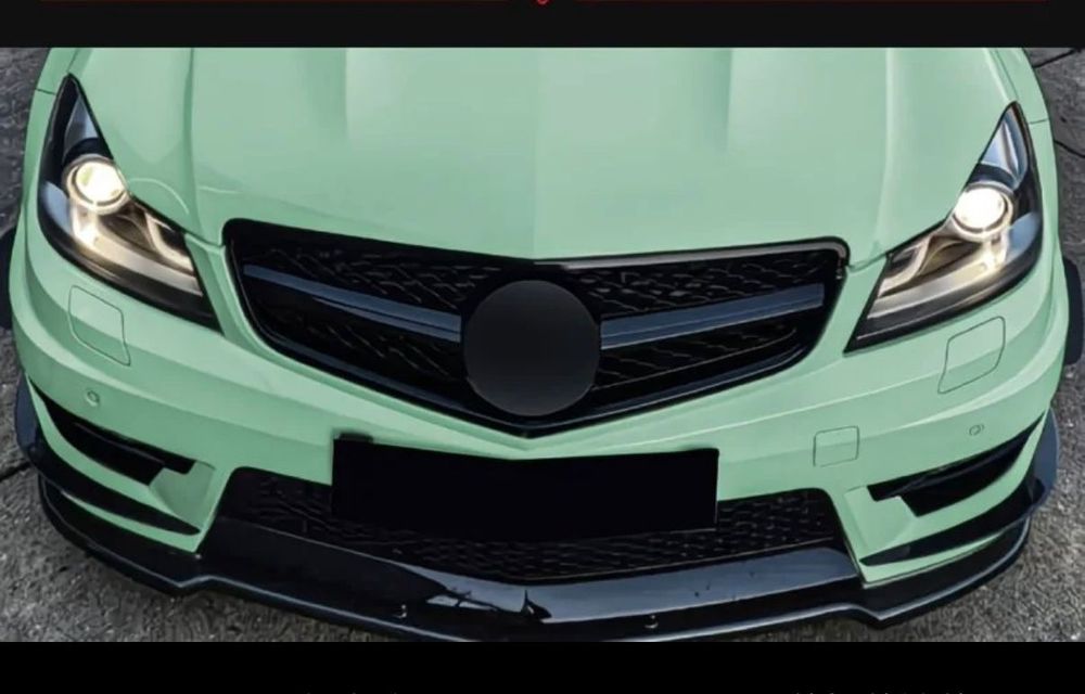 Сплиттер на бампер. Mercedes-Benz W204/C204