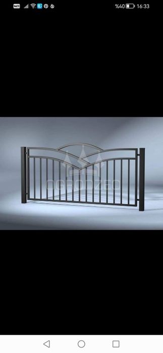 Ковано желязо, модерни метални огради, лазерно рязани панели