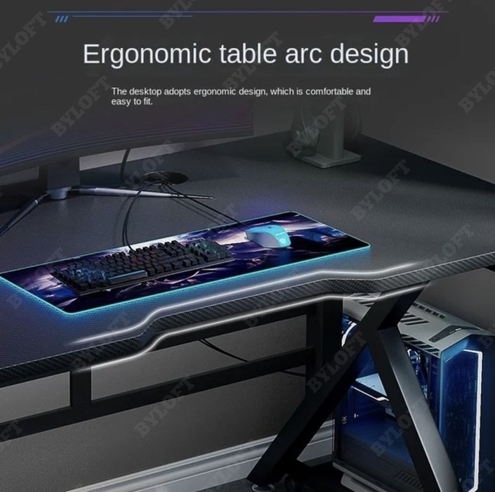 Стол компьютерный ГАНГСТЕР, Игровой компьютерный стол