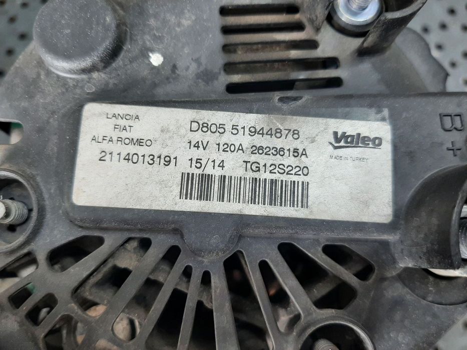 alternator 1.3 d 199a9000 fiat grande punto doblo  panda punto 199  51944878