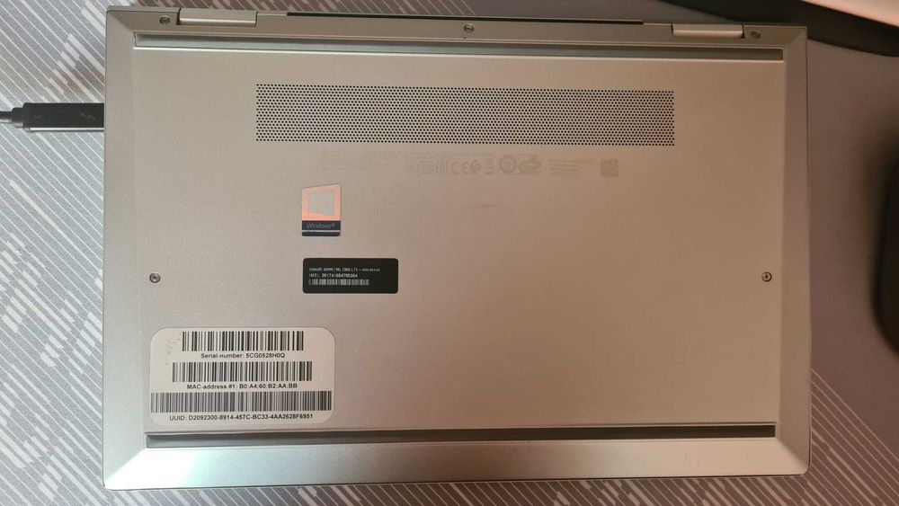 Laptop flip - tableta HP Elitebook X360