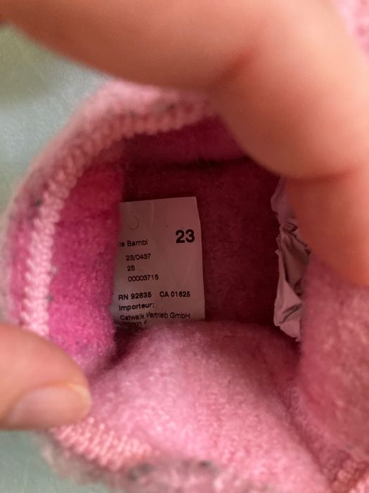 Пантофи Nanga 23 номер