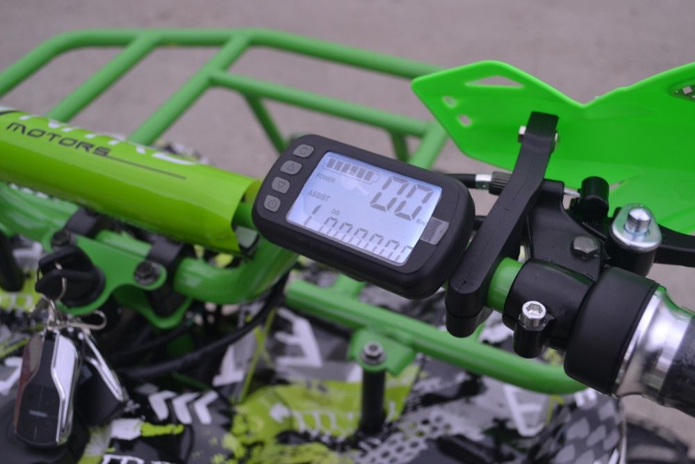 ATV electric NITRO Eco Toronto 1000W 48V 20Ah cu DIFERENTIAL #Green