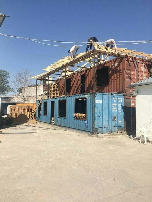 Контейнер гостинса Ofis va do'konli konteynerlar