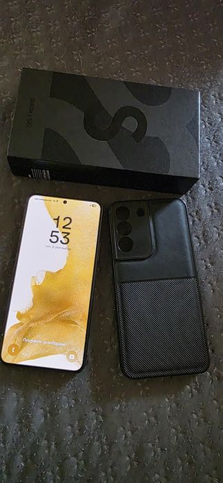 Samsung Galaxy S22 128GB Black ПЪЛЕН КОМПЛЕКТ