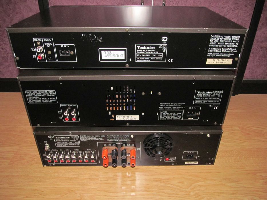 Technics linie audio cu telecomanda