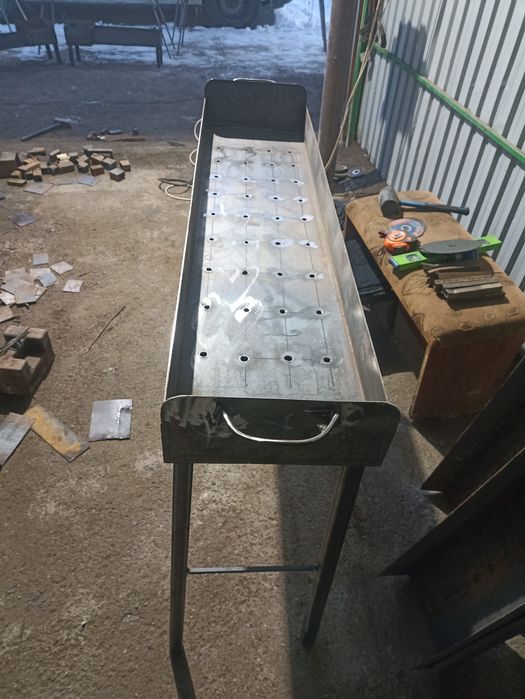 Мангалдар бар аяқтары жыйналмалы