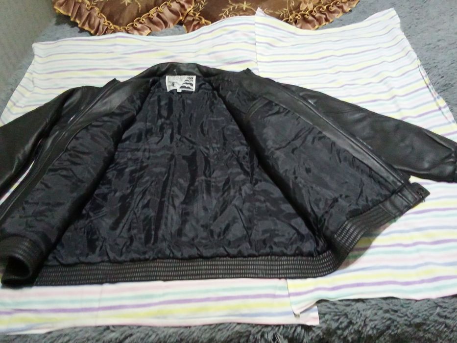 Куртка мужская кожаная