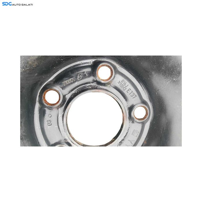 Roata Janta Tabla in 5 Prezoane 205 55 R16 6½JX16H2 ET37 Opel Astra H 2004 - 2010 Cod 2160128 [M9562]