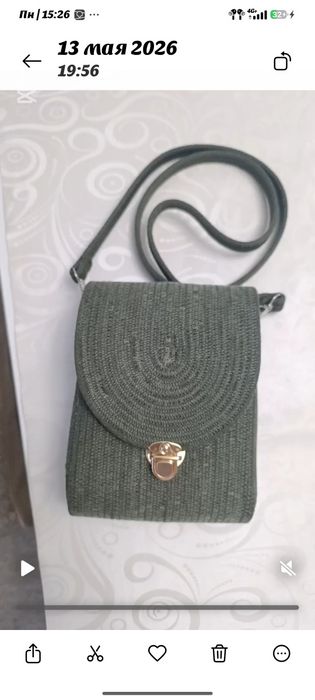 Сумки из шнура ручной работы
