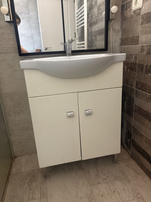 Lavoar cu masca + baterie - stare foarte buna, utilizare minima