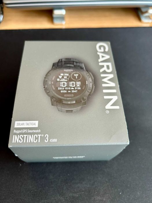 Garmin Instinct® 3 Solar | Tactical | 45mm