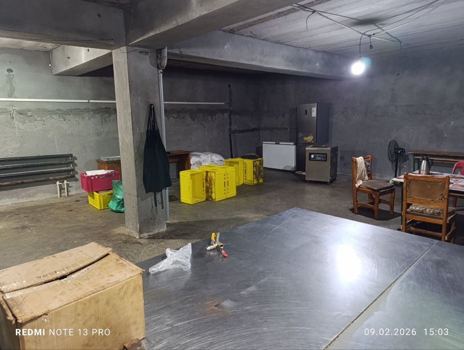 Помещение под Склад, Кондитерскую, Миницех и др на  Сергели 3