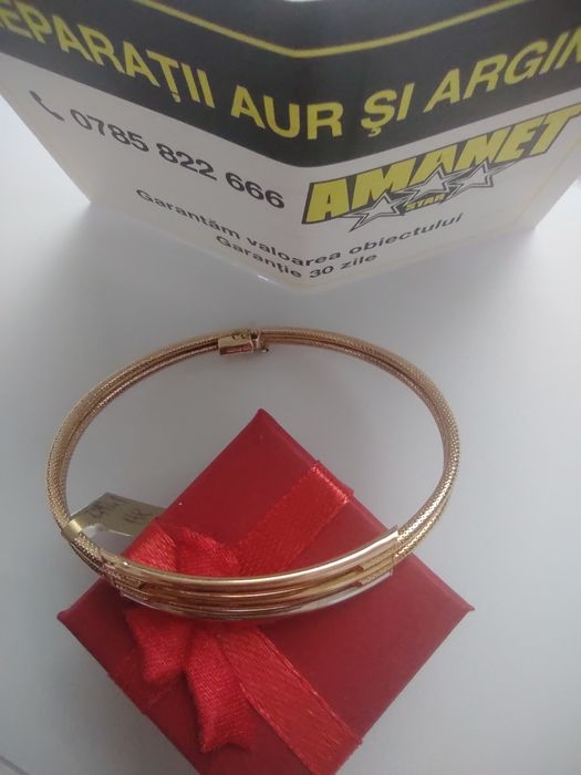 Bratara fixa aur 14k (efn)