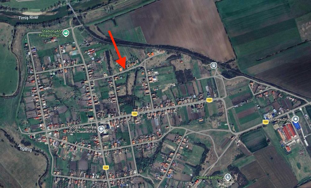 Vand teren de 2867mp in localitatea Uliuc