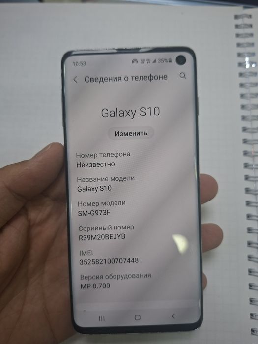 Samsung S10 128gb 11 android