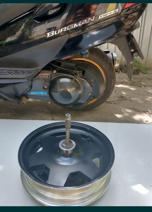 Suzuki Burgman Jantă de fată cu disc de frana si ax