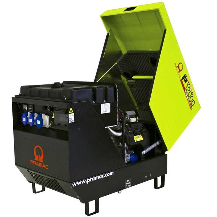 Generator de curent trifazat, pornire electrica, 13,9 kVA, tip P12000T +CONN +DPP +AVR cu ATS
