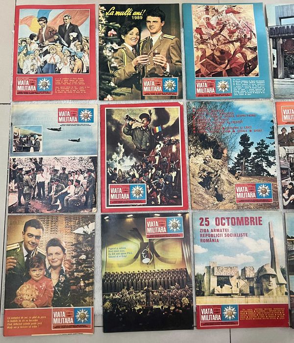 Lot reviste Viata Armatei Viata Militara anii 80 90