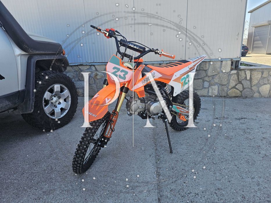 Кросов мотор 125 кубика. Ендуро 125кк, нов, в кашон