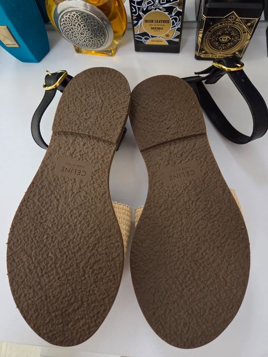 Sandale noi piele Celine