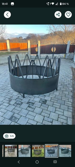 De vânzare Iesle rotunde pentru vaci și oi