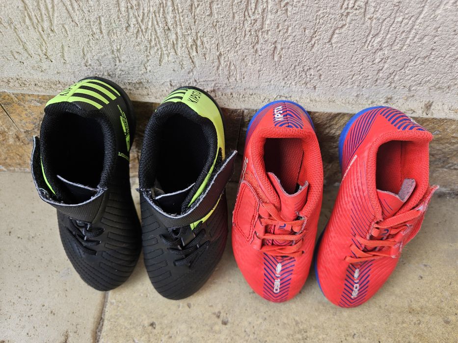 Ghete fotbal copii cu crampoane Decathlon– mărimea 29 si 30