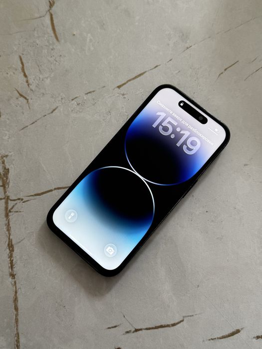 iPhone 14 Pro black Айфон 14 про черный фэйс трутон работает